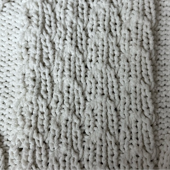 Rachel Zoe Ivory Cable Knit Sweater Vest Women’s XS | Fisherman Anglercore - Picture 9 of 10